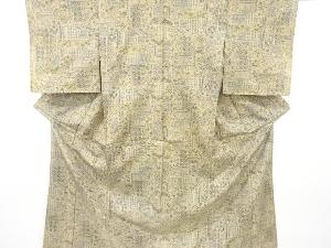 花更紗模様本場大島紬着物(染)